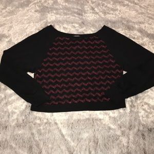 NWT CROP SWEATER